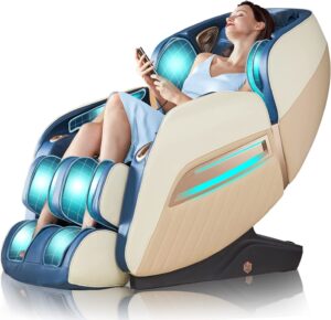 HealthRelife Blue Massage Chair