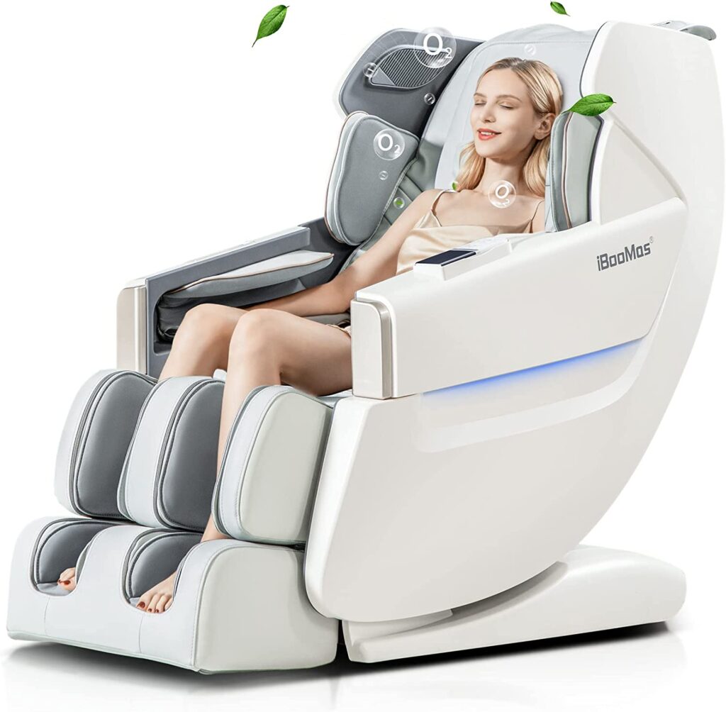 iBooMas White-r8603 Massage Chair