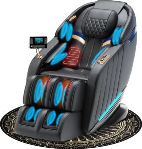 ZenWyse Black Massage Chair